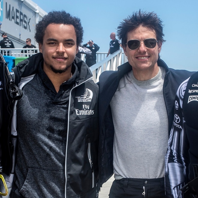 Tom Cruise & Son Connor Cruise Make Rare Joint Outing Together in NYC Tom Cruise & Son Connor Cruise Make Rare Joint Outing Together in NYC